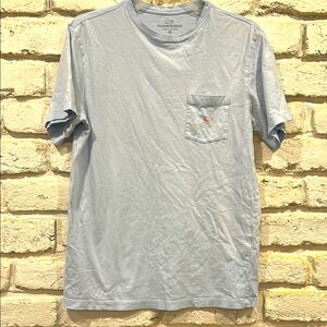 Vineyard Vines Bham, Light blue adult tee, size XS